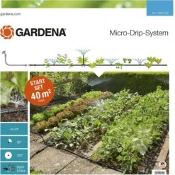 GARDENA Micro Drip System Bloembed En Moestuin Startset Druppelsysteem - 25 Meter