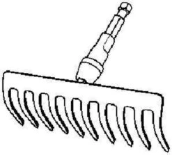 GARDENA - Combisystem - Hark 10 GARDENA - Combisystem - Hark -Gardena 1200x1083