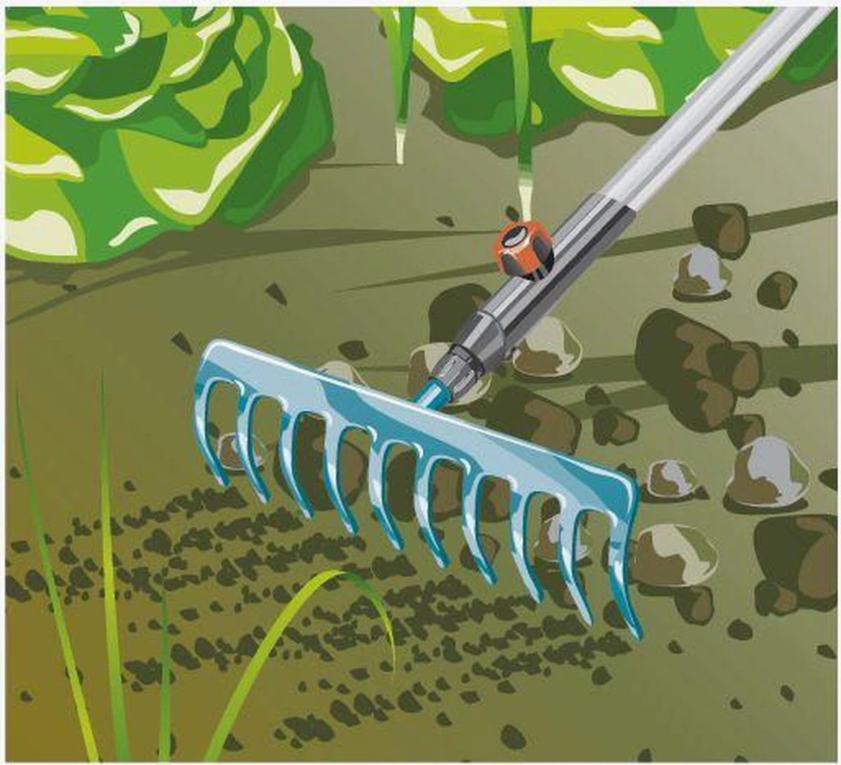 GARDENA - Combisystem - Hark 3 GARDENA - Combisystem - Hark - Afbeelding 3