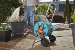 GARDENA - AquaRoll CleverRoll S Set Slangenwagen - Incl. 20 M Slang - Maximaal 40 M Opbergcapaciteit -Gardena 1200x800 58