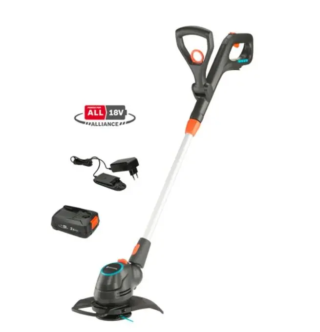 Gardena - 18V ACCU-trimmer ComfortCut Li-18/23, Werkbreedte 23 Cm, 1x Li-Ion Accu 2,5 Ah, Lader 14701-20